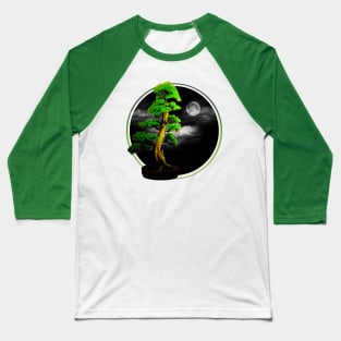 Bonsai tree (night) Baseball T-Shirt